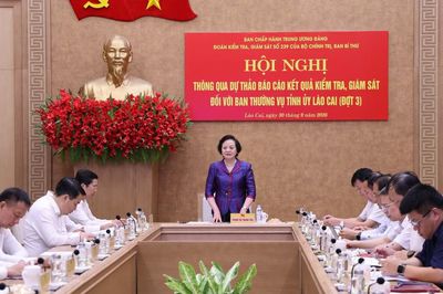 Phó Thủ tướng Phạm Thị Thanh Trà: Lấy sản phẩm, kết quả công việc để đánh giá cán bộ