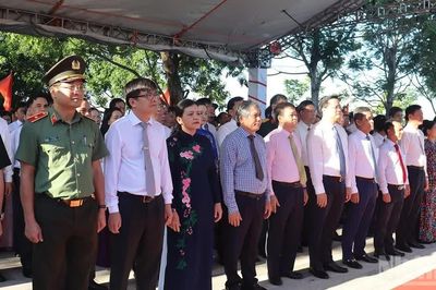 Quảng Ngãi: Dâng hương kỷ niệm 150 năm Ngày sinh cụ Huỳnh Thúc Kháng