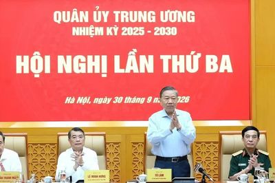Tổng Bí thư, Chủ tịch nước Tô Lâm chủ trì Hội nghị Quân ủy Trung ương