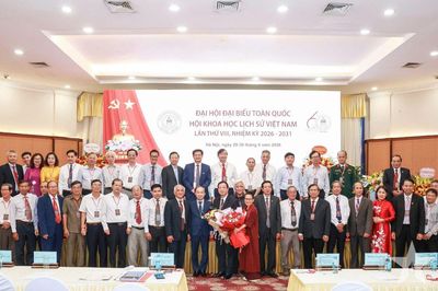 Hội Khoa học Lịch sử Việt Nam tổ chức Đại hội đại biểu toàn quốc lần thứ VIII, nhiệm kỳ 2026-2031