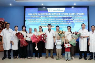 Ca ghép tủy đặc biệt từ người hiến 18 tháng tuổi
