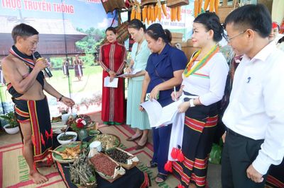 Sôi nổi Ngày hội văn hóa dân tộc Ca Dong tại Trà My