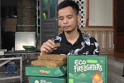 Chàng trai xứ Thanh biến rơm thành sản phẩm xuất khẩu