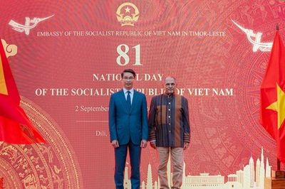 Tổng thống Timor-Leste José Ramos-Horta dự Lễ kỷ niệm 81 năm Quốc khánh Việt Nam tại Dili