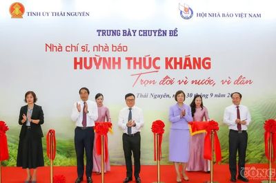 Khai mạc Trưng bày chuyên đề 'Nhà chí sĩ, nhà báo Huỳnh Thúc Kháng: Trọn đời vì nước, vì dân'