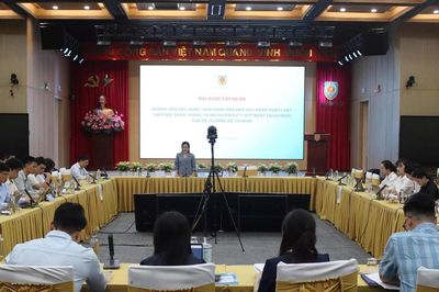 Hướng dẫn xây dựng, ban hành văn bản quy phạm pháp luật