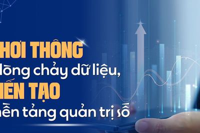 Khơi thông dòng chảy dữ liệu, kiến tạo nền tảng quản trị số