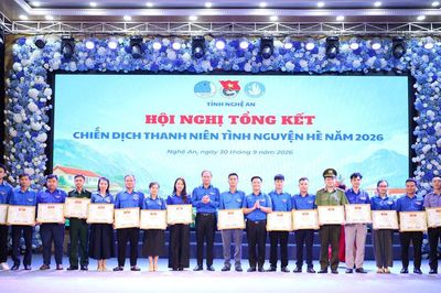 Nghệ An: Hoàn thành và vượt mức 9/9 chỉ tiêu trọng tâm chiến dịch thanh niên tình nguyện Hè 2026