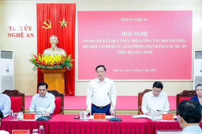 Bí thư Tỉnh ủy yêu cầu quyết liệt tháo gỡ vướng mắc, đẩy nhanh giải phóng mặt bằng các dự án