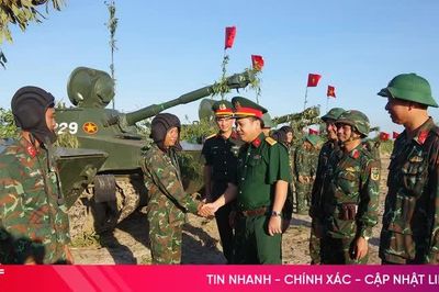 Ban Chỉ đạo diễn tập KVPT tỉnh động viên các đơn vị tham gia diễn tập