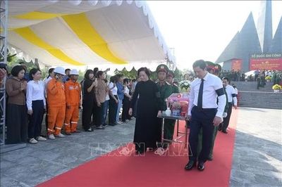 Phó Thủ tướng Phạm Thị Thanh Trà dự Lễ viếng, truy điệu và an táng hài cốt liệt sĩ tại Lào Cai