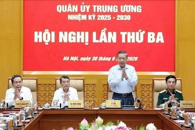 Tổng Bí thư, Chủ tịch nước Tô Lâm chủ trì Hội nghị Quân ủy Trung ương lần thứ Ba nhiệm kỳ 2025 – 2030
