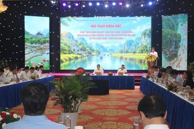 Ninh Bình: Nông nghiệp trước yêu cầu chuyển đổi xanh và phát triển bền vững