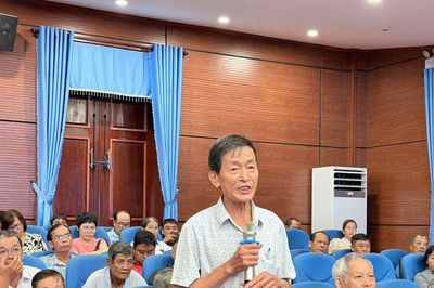 Người dân phường Thanh Khê kiến nghị nhiều vấn đề dân sinh