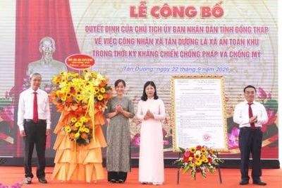 Chung sức xây dựng xã An toàn khu ngày càng giàu đẹp