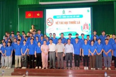 Trường Cao Đẳng Đồng Tháp đẩy mạnh tuyên truyền phòng, chống tác hại thuốc lá