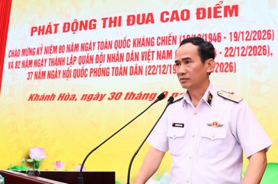 Học viện Hải quân phát động đợt thi đua cao điểm