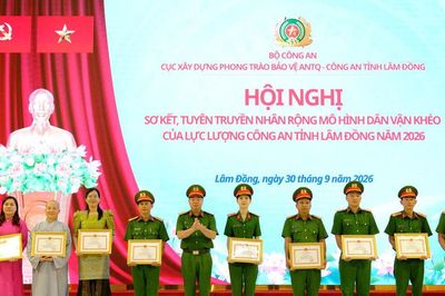 Công an tỉnh Lâm Đồng nhân rộng các mô hình 'Dân vận khéo'