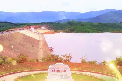 Hồ Cánh Tạng - công trình thủy lợi quy mô bậc nhất khu vực miền Bắc