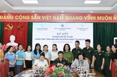 Ký kết Chương trình 'Đồng hành cùng phụ nữ biên cương' giai đoạn 2026-2030
