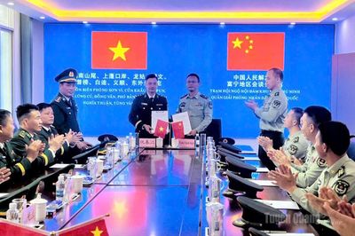 Hội đàm tăng cường quản lý, bảo vệ biên giới Việt Nam - Trung Quốc