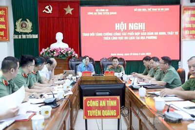 Phối hợp bảo đảm an ninh trong lĩnh vực du lịch