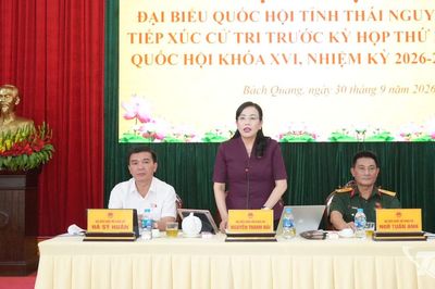 Đại biểu Quốc hội tiếp xúc cử tri các địa phương