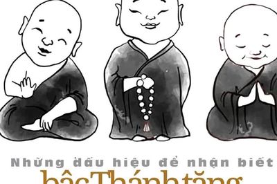 Những dấu hiệu để nhận biết bậc Thánh tăng