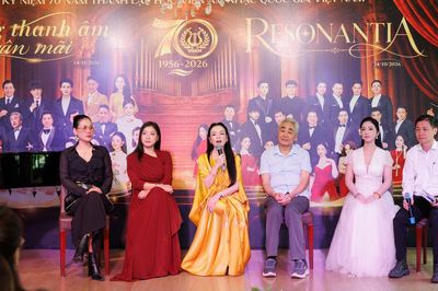Hai chương trình nghệ thuật đặc biệt kỷ niệm 70 năm Học viện Âm nhạc Quốc gia Việt Nam