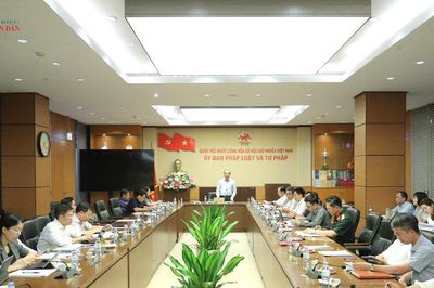 Thường trực Ủy ban Pháp luật và Tư pháp thẩm tra sơ bộ dự án Luật Nhà ở (sửa đổi)