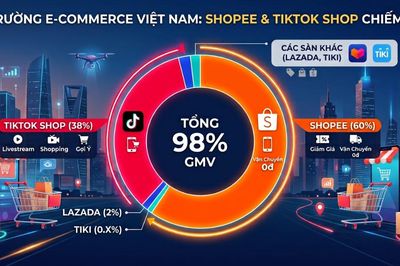 Gần 98% thị trường TMĐT nằm trong tay hai nền tảng, 'người thứ ba' còn chỗ?