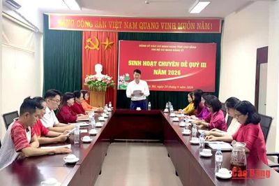 Chi bộ cơ quan Đảng ủy các cơ quan Đảng tỉnh sinh hoạt chuyên đề 'Từ học tập đến thực hành theo Bác'