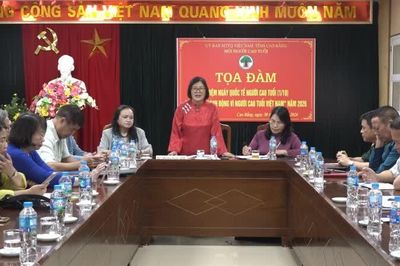 Tọa đàm hưởng ứng Tháng hành động vì người cao tuổi Việt Nam