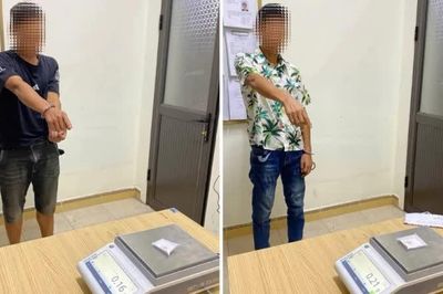 Công an phường Thục Phán bắt 2 vụ tàng trữ trái phép chất ma túy