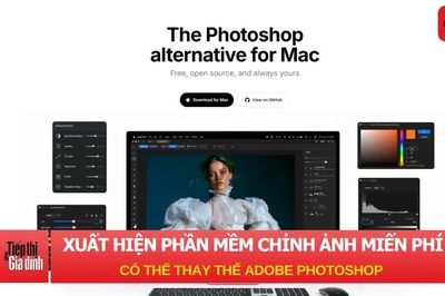 Xuất hiện phần mềm chỉnh ảnh miễn phí siêu nhẹ, có thể thay thế Photoshop