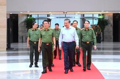 Tổng Bí thư, Chủ tịch nước Tô Lâm dự Hội nghị Đảng ủy Công an Trung ương Quý III năm 2026