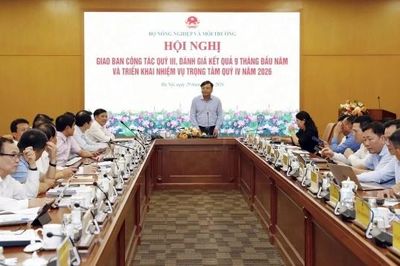 Bộ Nông nghiệp và Môi trường rà soát nhiệm vụ, phấn đấu hoàn thành mục tiêu năm 2026