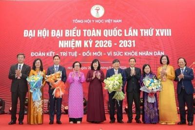 Quyền Giám đốc Đại học Huế được bầu giữ chức Phó Chủ tịch Tổng hội Y học Việt Nam