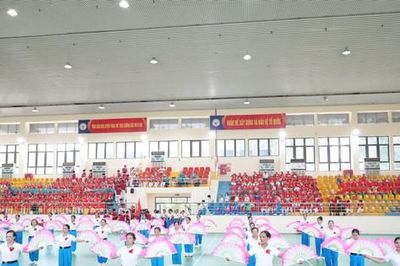 Đặc sắc Hội thi Thể dục dưỡng sinh người cao tuổi xã Đan Phượng năm 2026