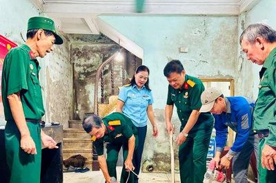 Ngôi nhà nghĩa tình của cựu chiến binh khó khăn tại phường Hoàng Mai