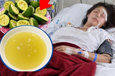 Uống 1 lít nước chanh thay nước lọc, 6 tháng sau đi khám nhận kết đắng