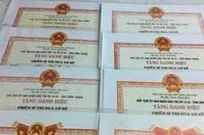 Từ 1/10: Chính thức áp dụng hàng loạt quy định mới quan trọng về thi đua, khen thưởng