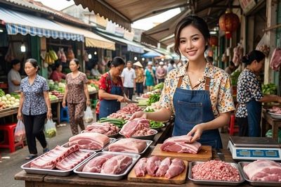 Giá heo hơi hôm nay 1.10.2026: Nhiều nơi giảm 1.000 đồng/kg