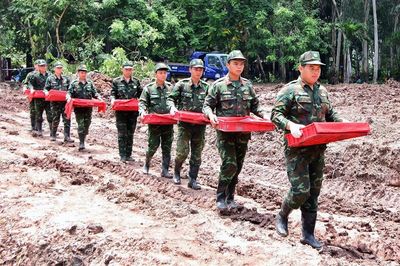 TP.HCM:Hơn 700 bộ hài cốt liệt sĩ đã được quy tập tại Công viên Lê Thị Riêng