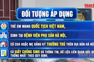 [Video] Hà Nội thí điểm hỗ trợ đăng ký khai sinh ngay tại bệnh viện