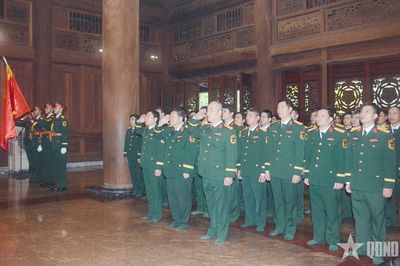 Phát huy truyền thống anh hùng, xây dựng lực lượng Bảo vệ an ninh Quân đội ngày càng vững mạnh, hoàn thành tốt nhiệm vụ trong thời kỳ mới