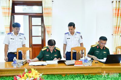 Vùng Cảnh sát biển 4-Viện Kiểm sát Quân sự Quân khu 9: Nâng cao hiệu quả công tác phối hợp