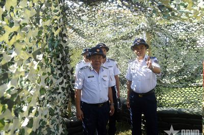 Kiểm tra công tác chuẩn bị diễn tập tại Vùng Cảnh sát biển 1