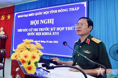 Đại tướng Nguyễn Tân Cương: Đồng Tháp cần cập nhật kịch bản tăng trưởng, lấy kết quả thực chất làm thước đo hiệu quả chỉ đạo, điều hành