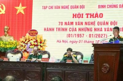 70 năm Văn nghệ quân đội: Hành trình của những nhà văn chiến sĩ